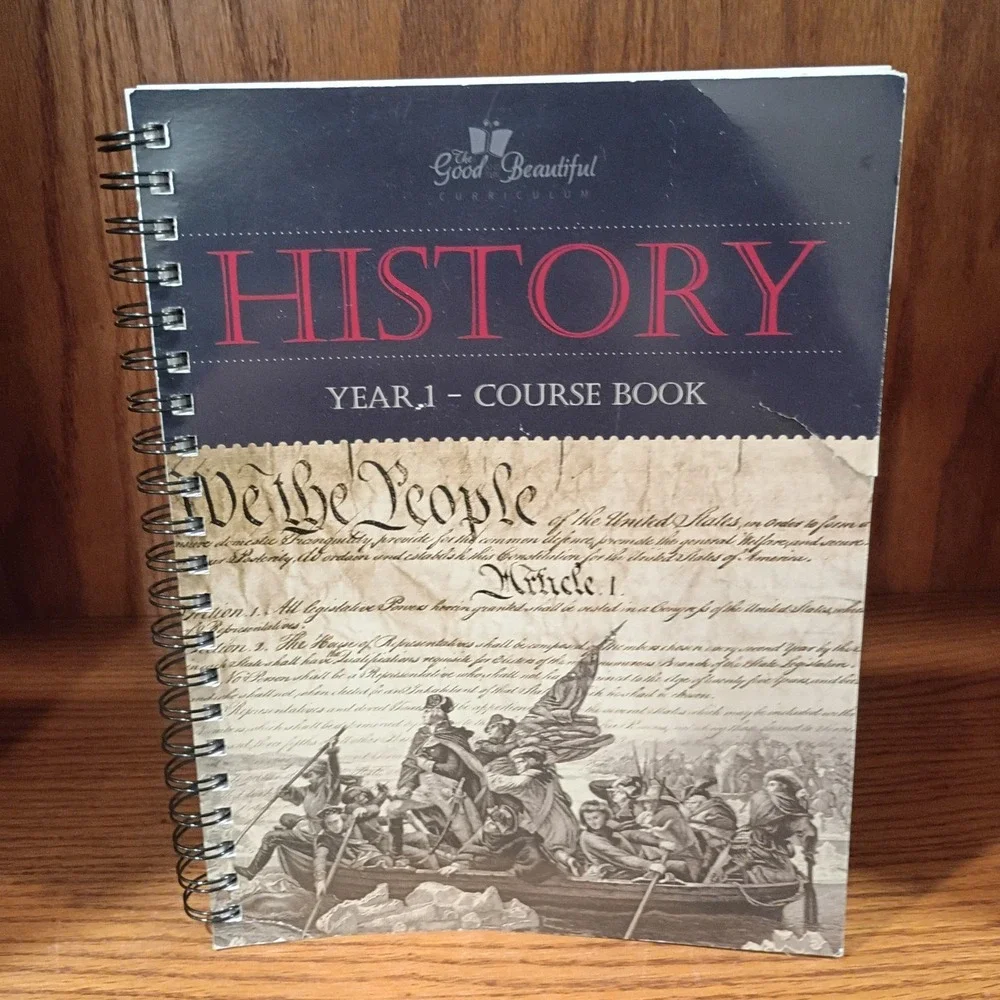 The Good And The Beautiful Homeschool Curriculum History Year 1 Course Book